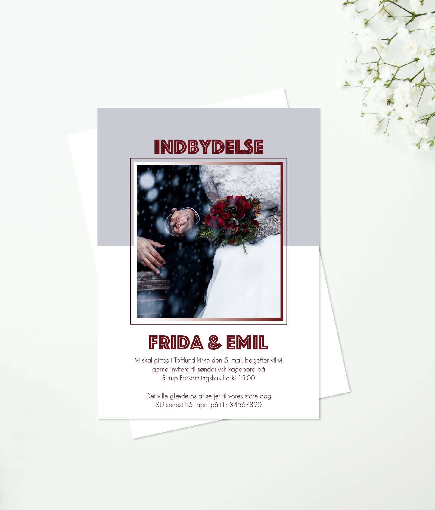 Indbydelse - Frida