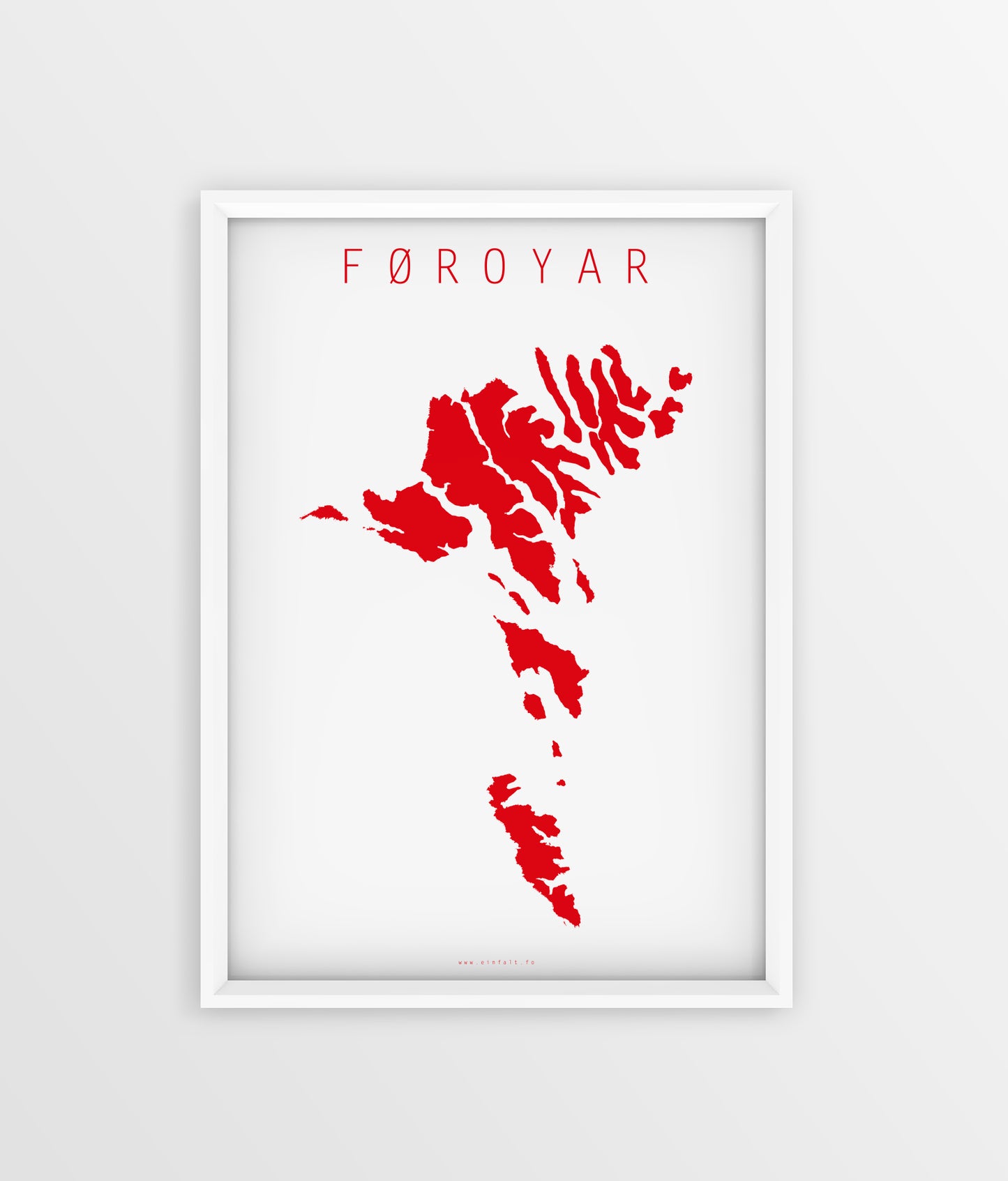 Føroyakort - Reytt