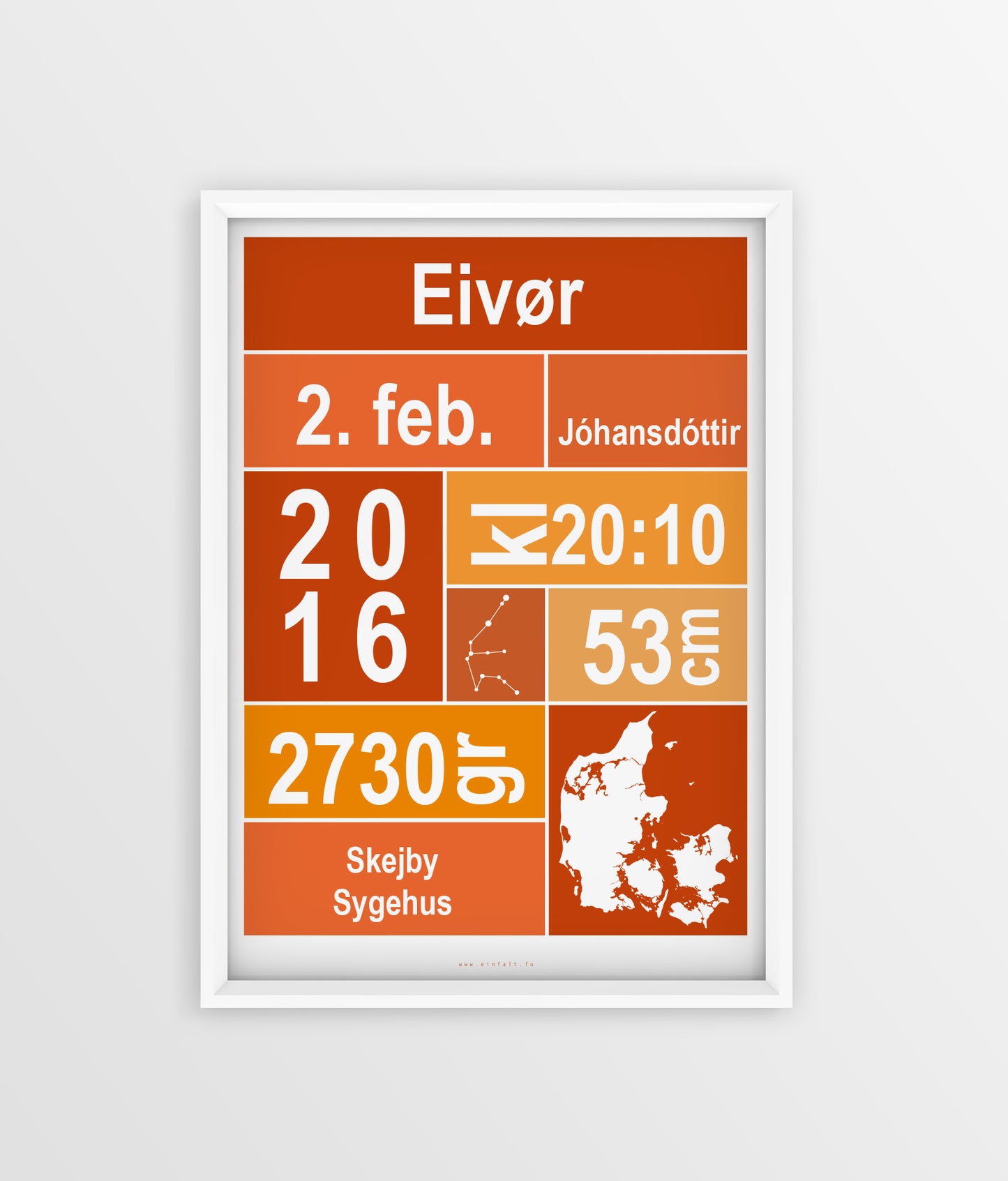 Fødsel 1 - orange