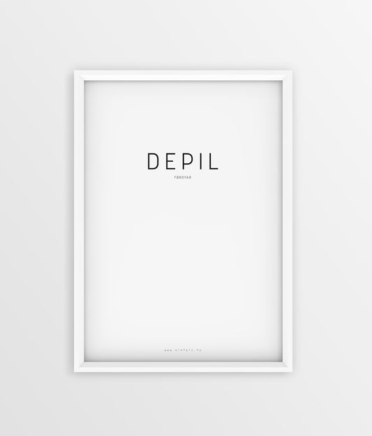 Typografi - Depil
