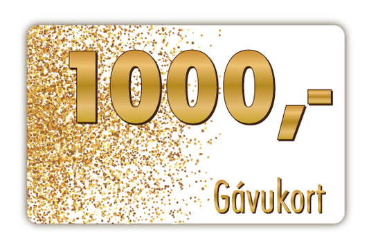 Gávukort - 1000