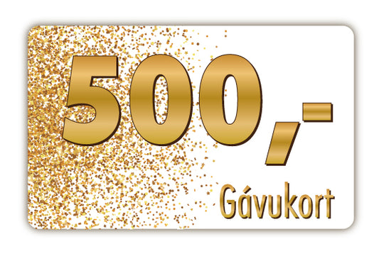Gávukort - 500