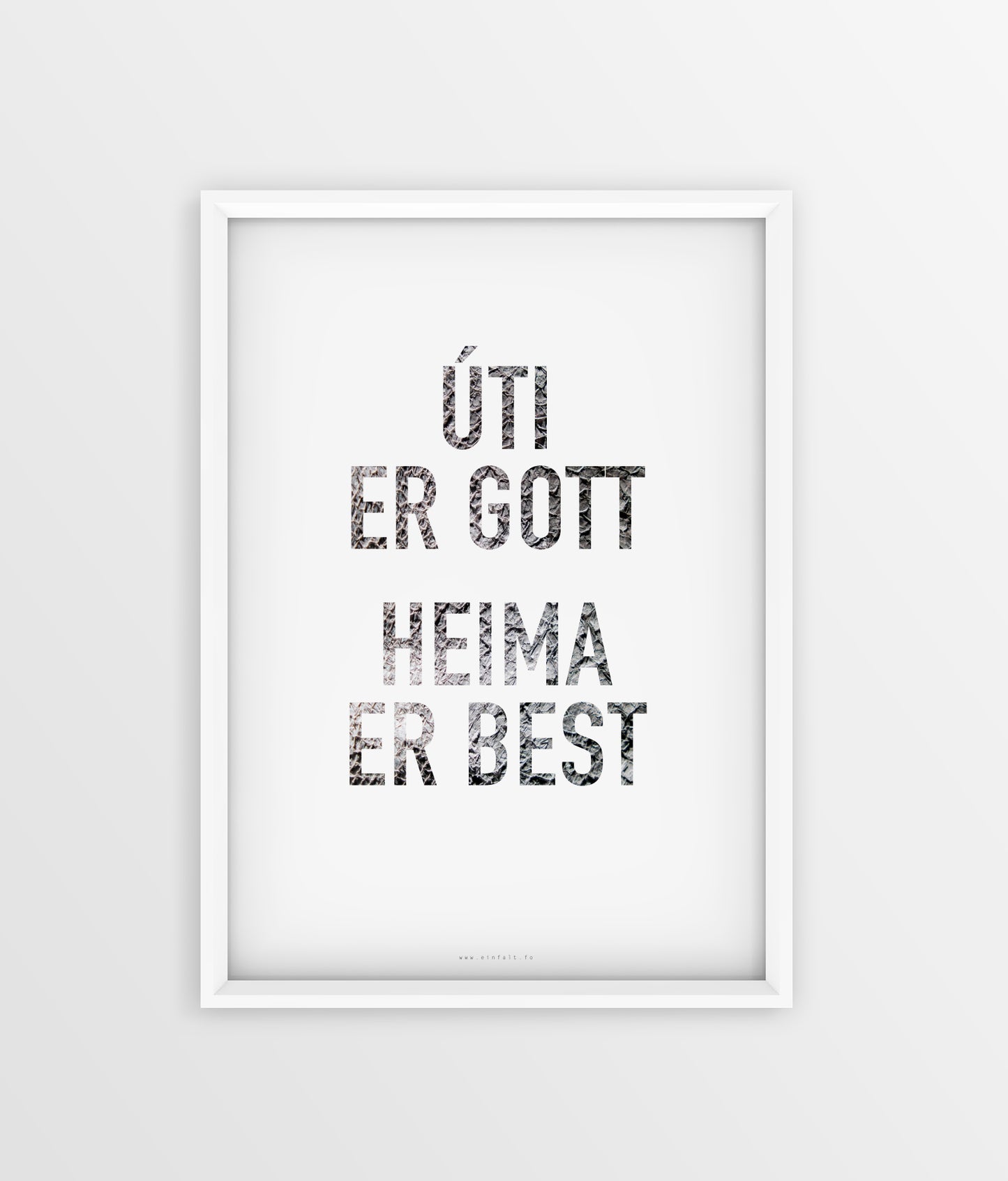 Typografi - Heim Skræða