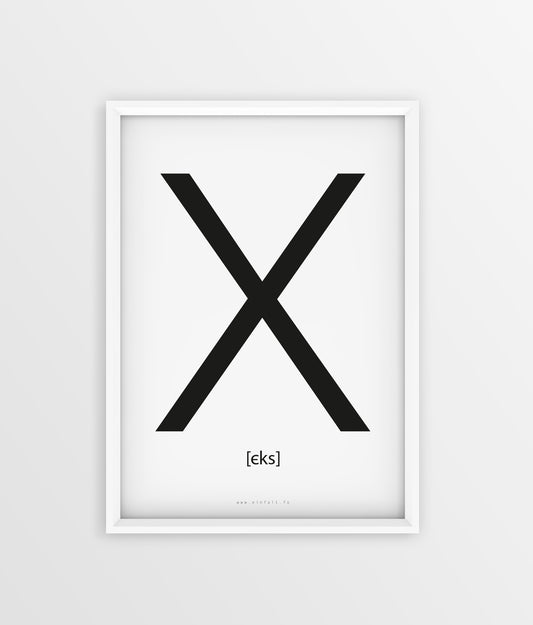 Bókstavir - X (Neue)