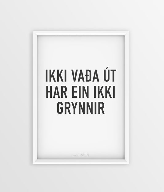 Orðatøk - Vongur