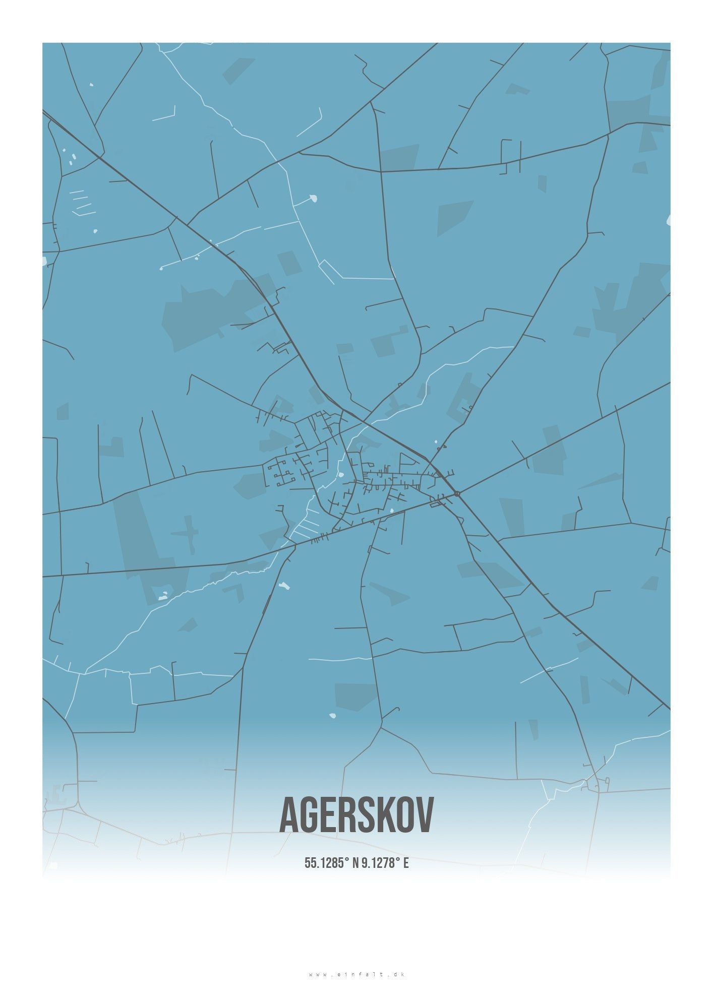Streetmap - Agerskov